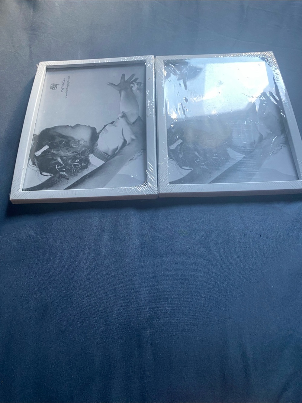 IKEA White Double Rectangular Picture Frames